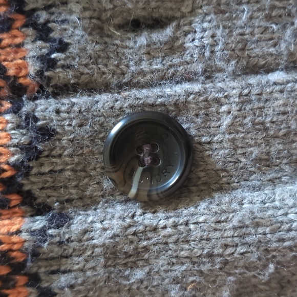 Maroon Grey knitted cardigan, medium by Tokyo Laundry - Picture 3 of 7